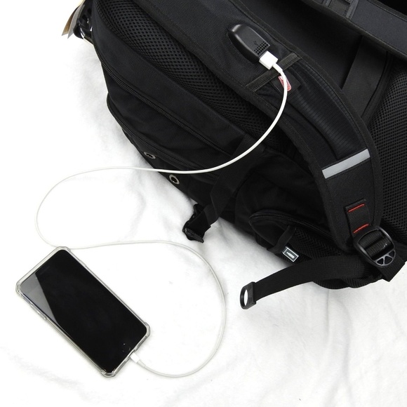 Mens Rucksack Laptop Backpack - Picture 6 of 8